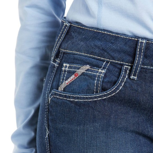 NEW Ariat Women's DuraStretch Boot Cut FR Work Jean (27L) - Picture 4 of 8